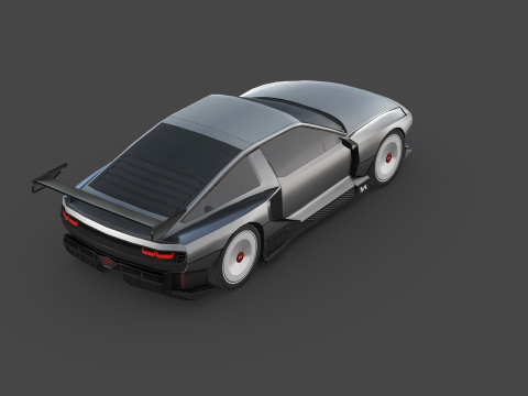 Hyundai N Vision 74 3Dモデル