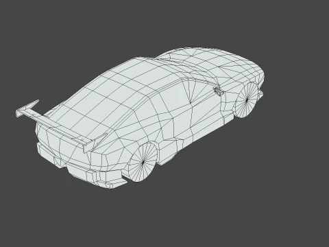 Hyundai N Vision 74 3D Model