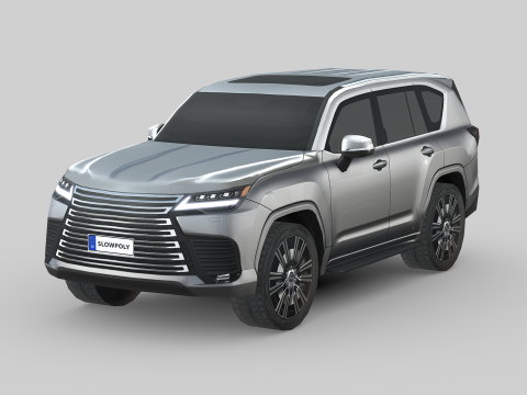 Lexus LX600 2022 3D Model