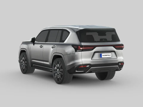 Lexus LX600 2022 3D Model
