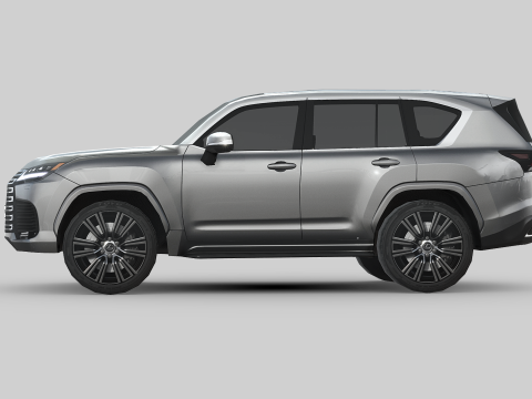 Lexus LX600 2022 3D Model