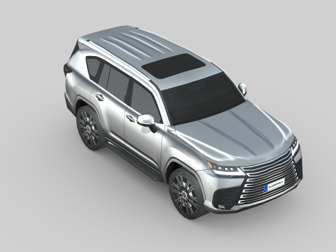 Lexus LX600 2022 3D Model
