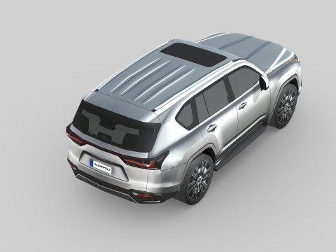 Lexus LX600 2022 3D Model