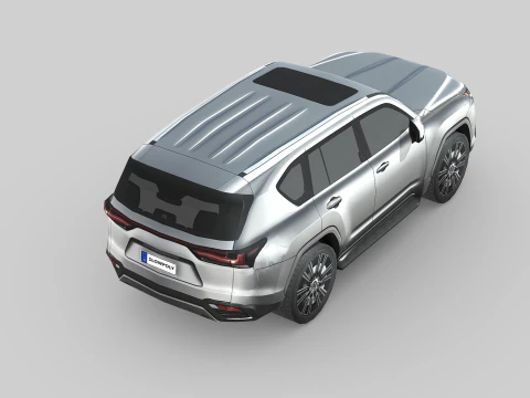 Lexus LX600 2022 3D Model