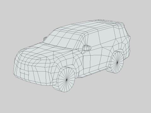Lexus LX600 2022 3D Model