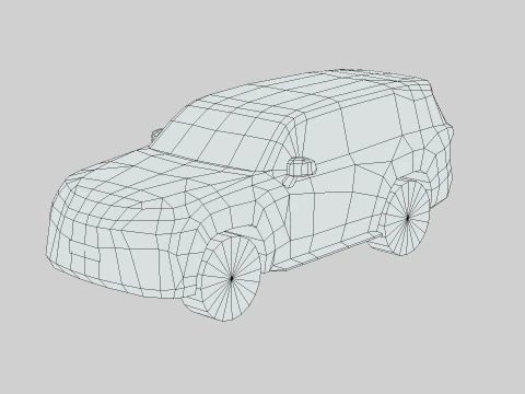 Lexus LX600 2022 3D Model