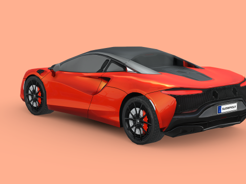 McLaren Artura 2022 3D Model