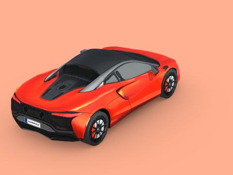 McLaren Artura 2022 3D Model