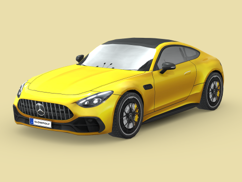 Mercedes-Benz AMG GT43 Coupe 2024 Modèle 3D