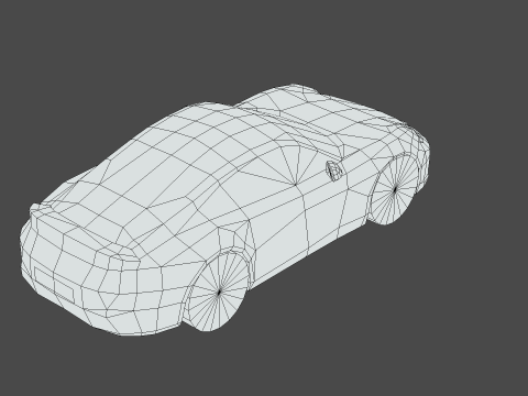 Porsche 911 Carrera Turbo S 3D Modell