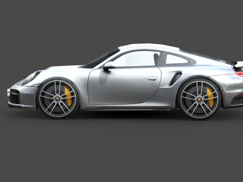 Porsche 911 Carrera Turbo S 3D Modell