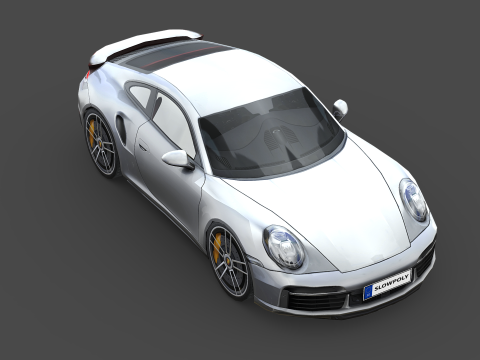 Porsche 911 Carrera Turbo S 3D Modell