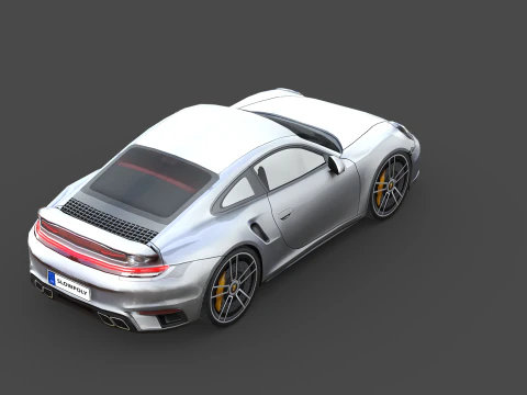 Porsche 911 Carrera Turbo S 3D Model