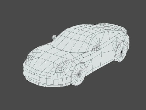 Porsche 911 Carrera Turbo S 3D Model
