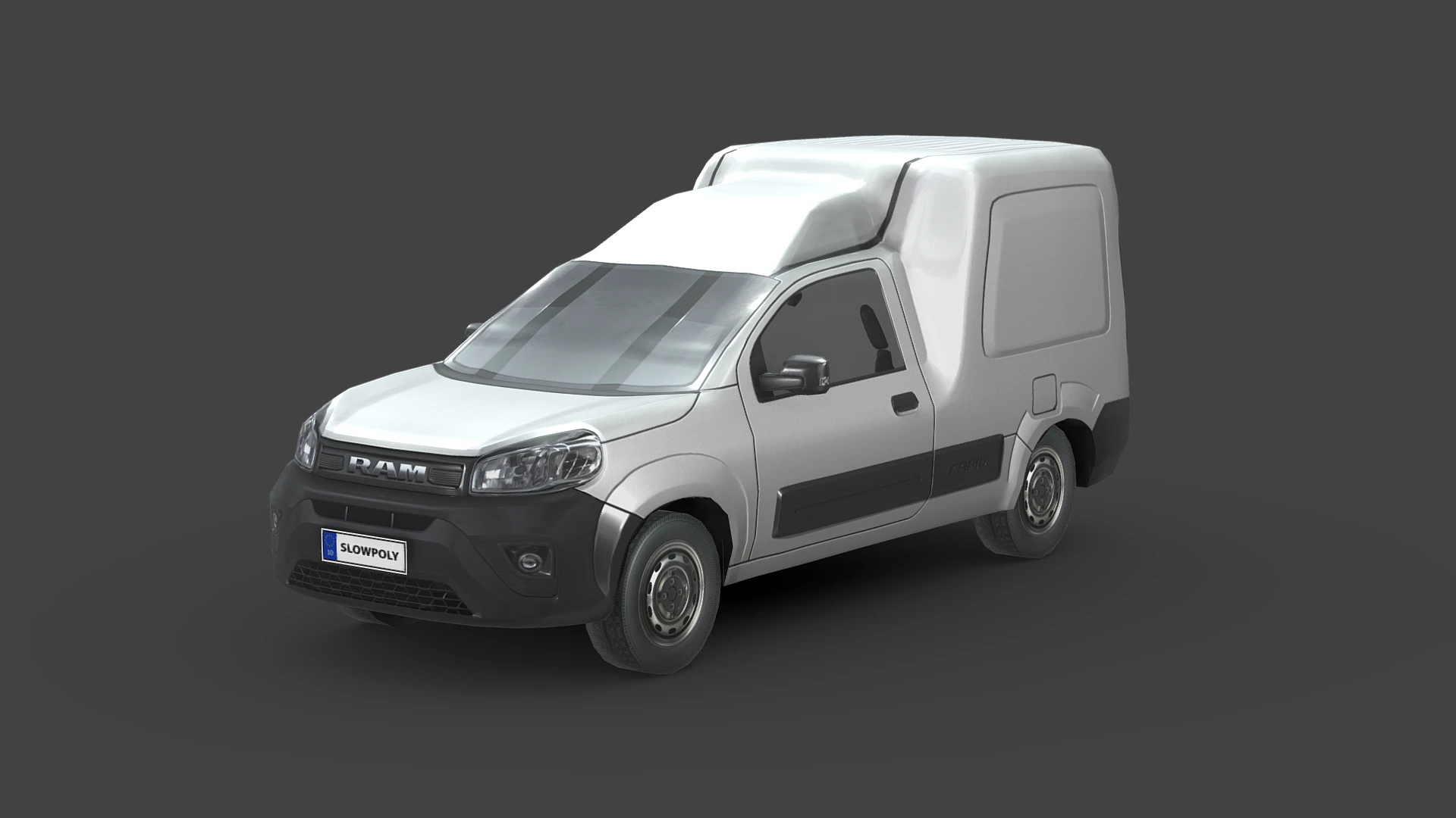 RAM Promaster Rapid 2024 3D Model .c4d .max .obj .3ds .fbx .stl .blend 