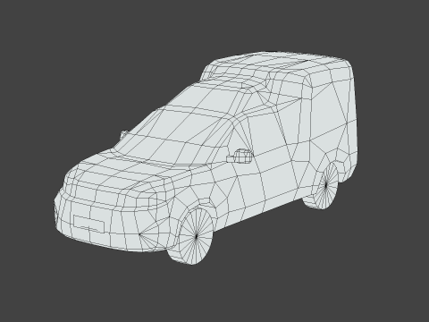 RAM Promaster Rapid 2024 Modelo 3D