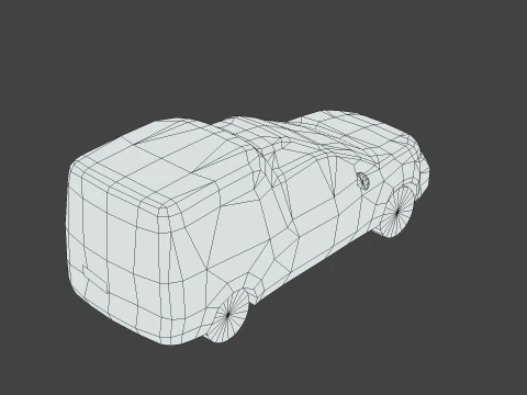 RAM Promaster Rapid 2024 3D Model