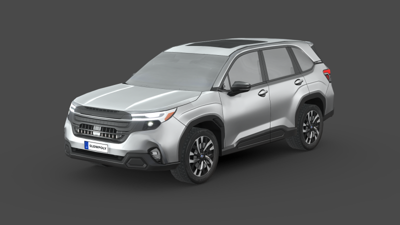 Subaru Forester 2025 Modello 3D .c4d .max .obj .3ds .fbx .stl .blend 