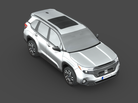 Subaru Forester 2025 Modello 3D