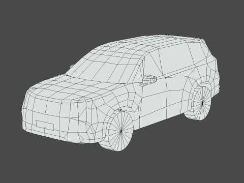 Subaru Forester 2025 Modello 3D