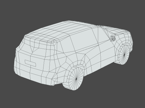 Subaru Forester 2025 Modello 3D