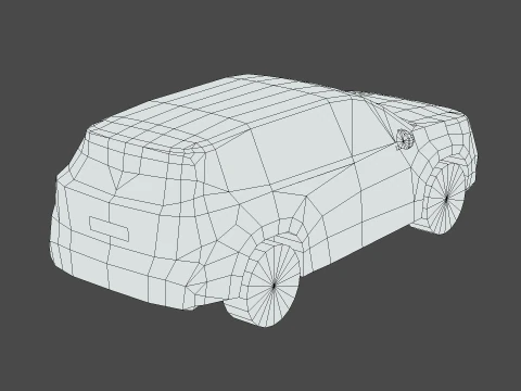Subaru Forester 2025 3D Model