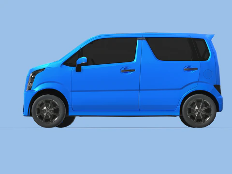 Suzuki Wagon R Stingray Hybrid 2021 3D Model