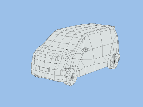 Suzuki Wagon R Stingray Hybrid 2021 Model 3D