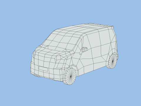 Suzuki Wagon R Stingray Hybrid 2021 3D Model