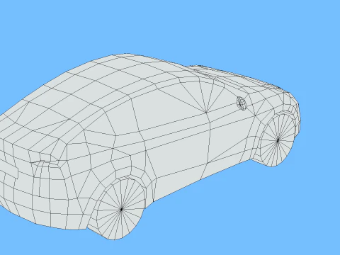 Tesla Model Y 2021 3D Model