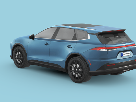 Toyota Crown Signia 2025 Modello 3D