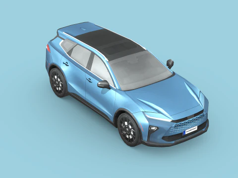 Toyota Crown Signia 2025 3D Model