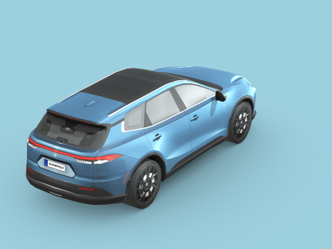 Toyota Crown Signia 2025 Modello 3D