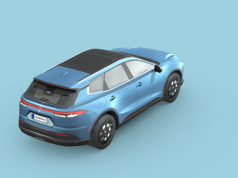 Toyota Crown Signia 2025 3D Model
