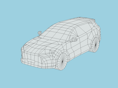 Toyota Crown Signia 2025 Modello 3D