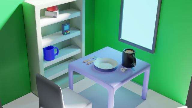 Composition of part of the apartment 3Dモデル .c4d .max .obj .3ds .fbx .stl .blend 