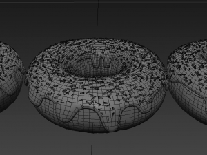 Donuts 3D Model