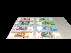 Деньги 3D Модель