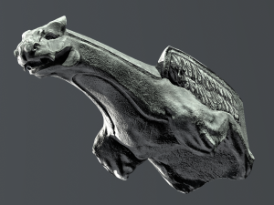 Waterspout Gargoyle Stonedragon Modelo 3D