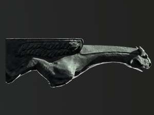 Waterspout Gargoyle Stonedragon Modelo 3D