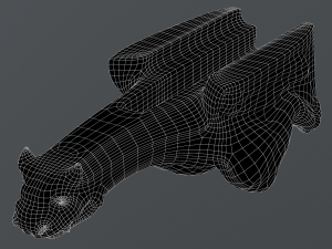 Waterspout Gargoyle Stonedragon Modelo 3D