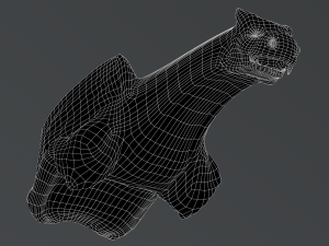 Waterspout Gargoyle Stonedragon Modelo 3D