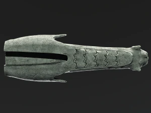 Waterspout Gargoyle Toon Bat 3D Model