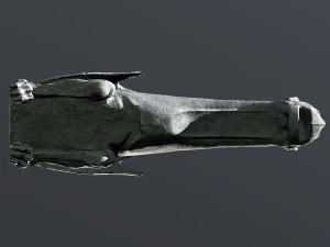 Waterspout Gargoyle Toon Bat 3D Model