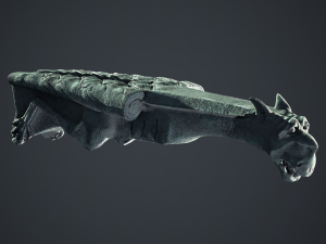Waterspout Gargoyle Spriggan 3D 모델