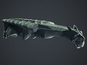 Tromba marina Gárgola Spriggan Modelo 3D