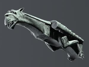 Waterspout Gargoyle Spriggan 3D Модель