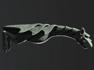 Waterspout Gargoyle Fell Mount 3D Model