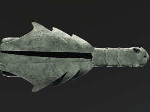 Waterspout Gargoyle Fell Mount 3D Model
