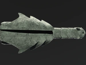 Waterspout Gargoyle Fell Mount 3D Model